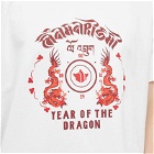 Maharishi Men's Dragon Anniversary T-Shirt in White
