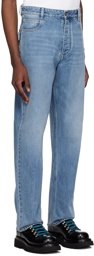 Bottega Veneta Blue 5-Pocket Jeans