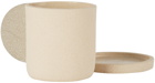 Brutes Ceramics Off-White Medium Cup & Saucer