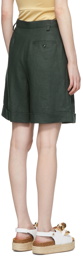 Maiden Name SSENSE Exclusive Green Emily Shorts