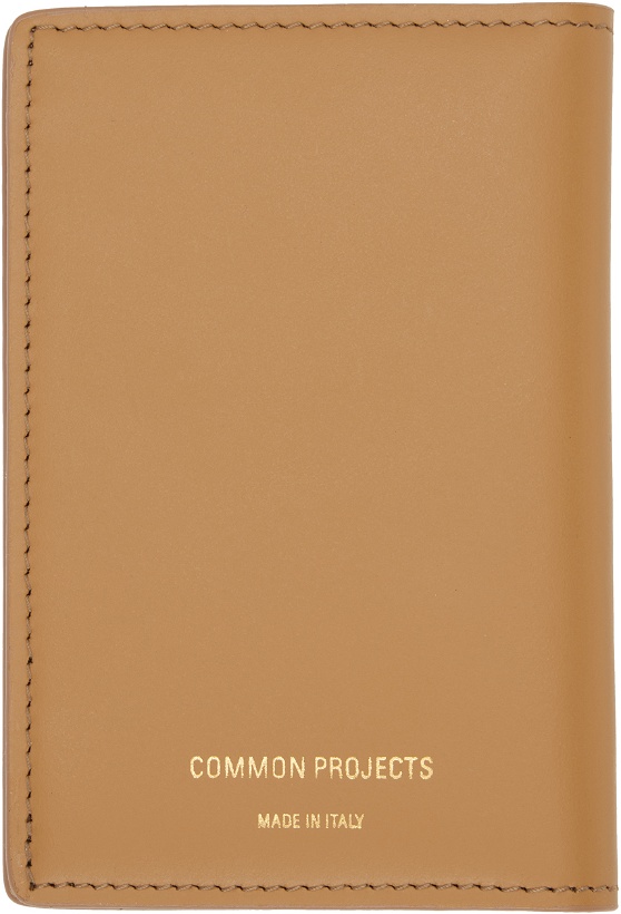 Photo: Common Projects Tan Folio Wallet