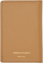 Common Projects Tan Folio Wallet