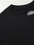 PARADISE - Logo-Print Cotton-Jersey T-Shirt - Black