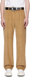 Dsquared2 Tan Relaxed Trousers