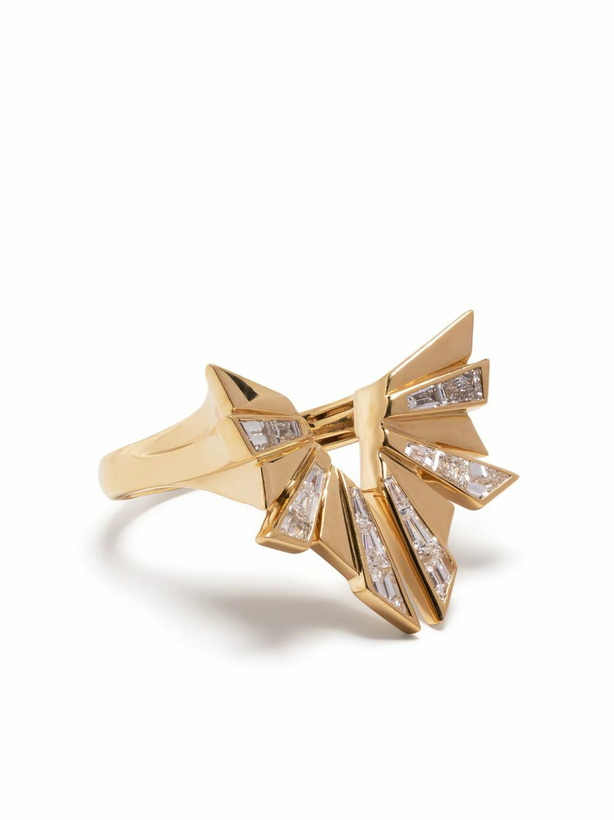 Photo: Stephen Webster 18K Yellow Gold Cocktail Outer Diamond Ring