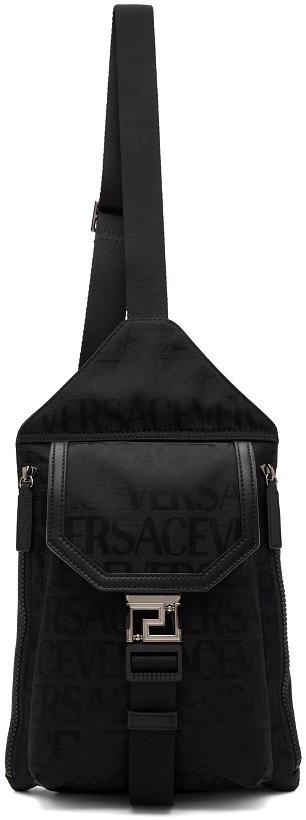 Photo: Versace Black One-Shoulder Bag