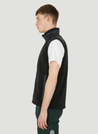 Surplus Fleece Sleevless Jacket in Black