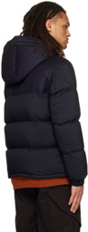 Moncler Navy Ivraie Down Jacket