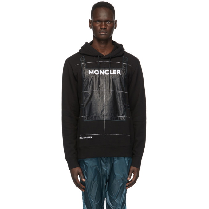 Photo: Moncler Genius 5 Moncler Craig Green Black Logo Hoodie