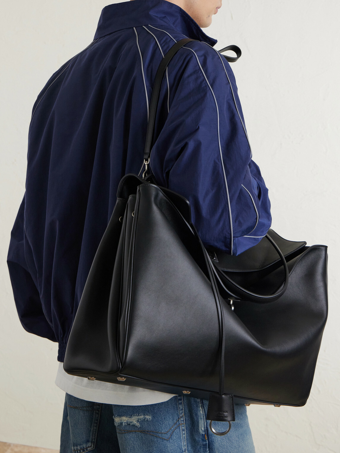 Balenciaga - Rodeo Leather Tote Bag