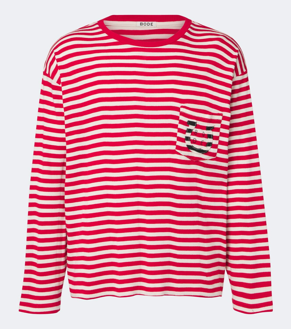 Bode Horseshoe striped cotton jersey T-shirt