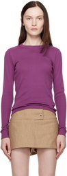 Saks Potts Purple Eloise Longsleeve T-shirt