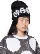 Marni Black Logo Beanie
