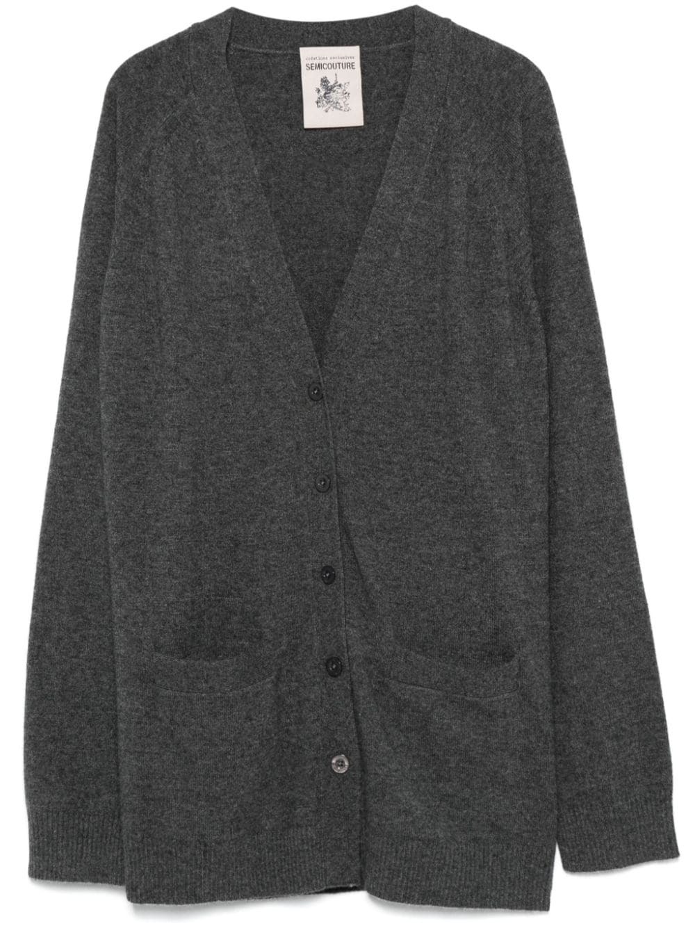 Semicouture - Woman - Grey - Cardigan