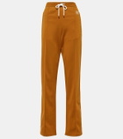 Loewe Anagram striped jersey sweatpants