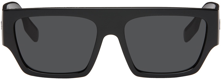 Photo: Burberry Black Rectangular Sunglasses