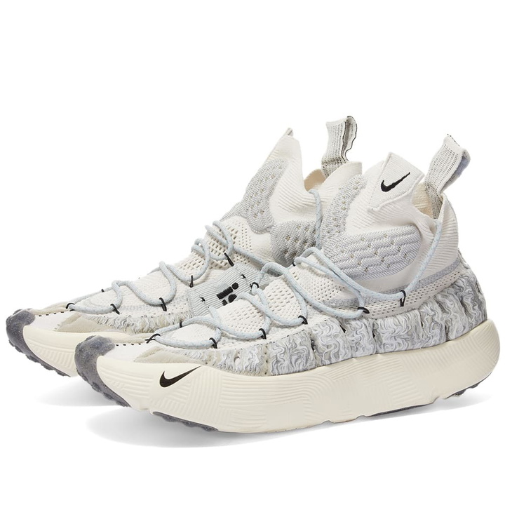 Photo: Nike I.S.P.A. Sense Flyknit Sneakers in Black/Coconut Milk