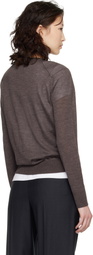 Loulou de Saison Brown Ditto Fluid Sweater