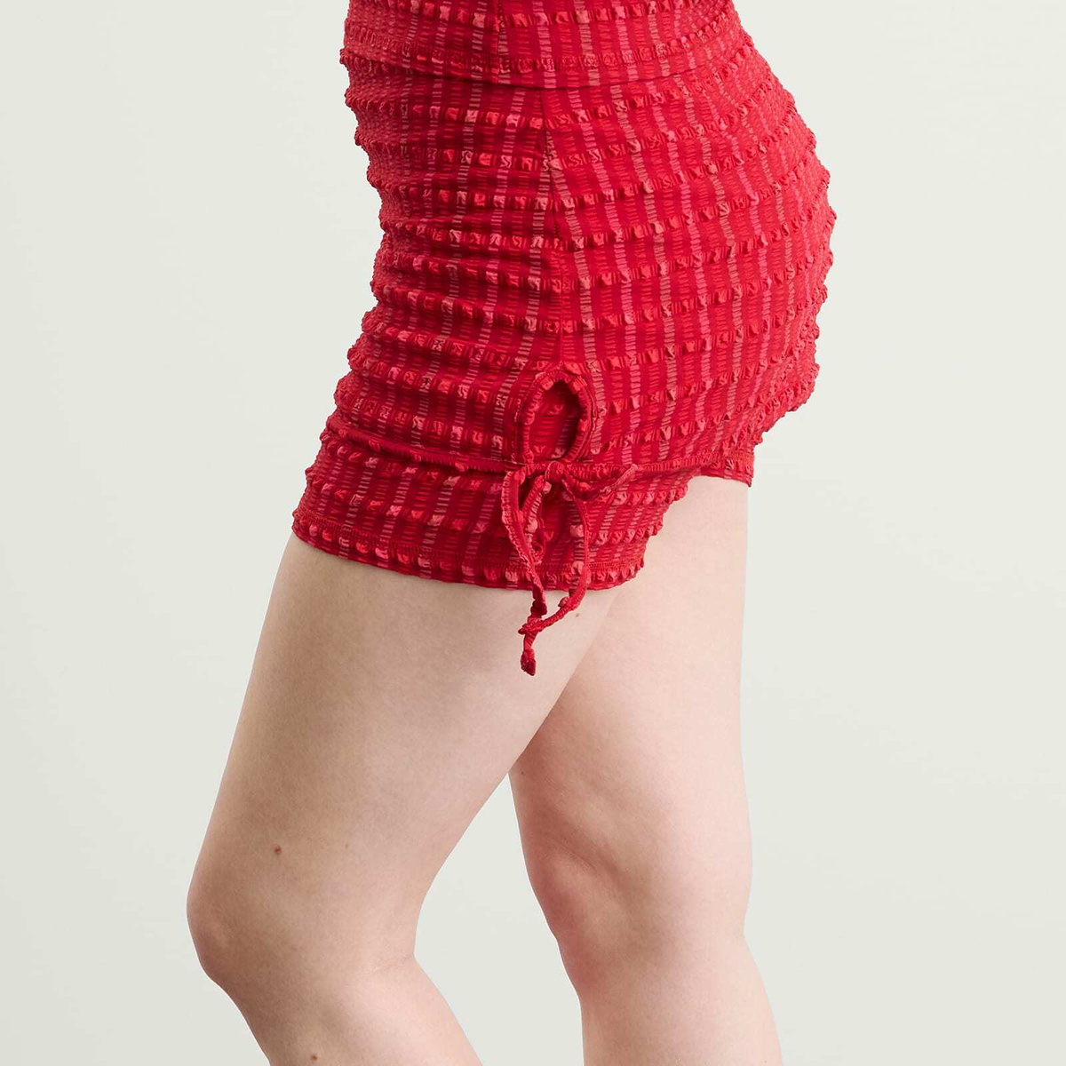 Peachy Den Women's Cindy Skort in Lipstick