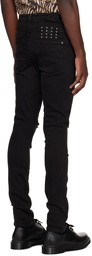 Ksubi Black Chitch Krow Krushed Jeans