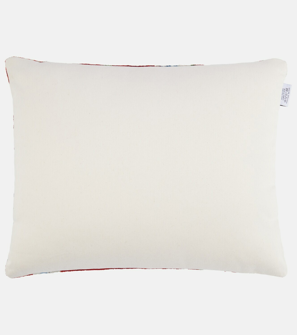 Les-Ottomans Silk and cotton velvet cushion