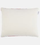 Les-Ottomans Silk and cotton velvet cushion