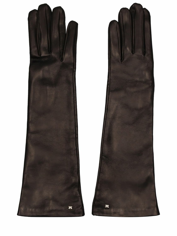 Photo: MAX MARA - Afidee Smooth Leather Gloves