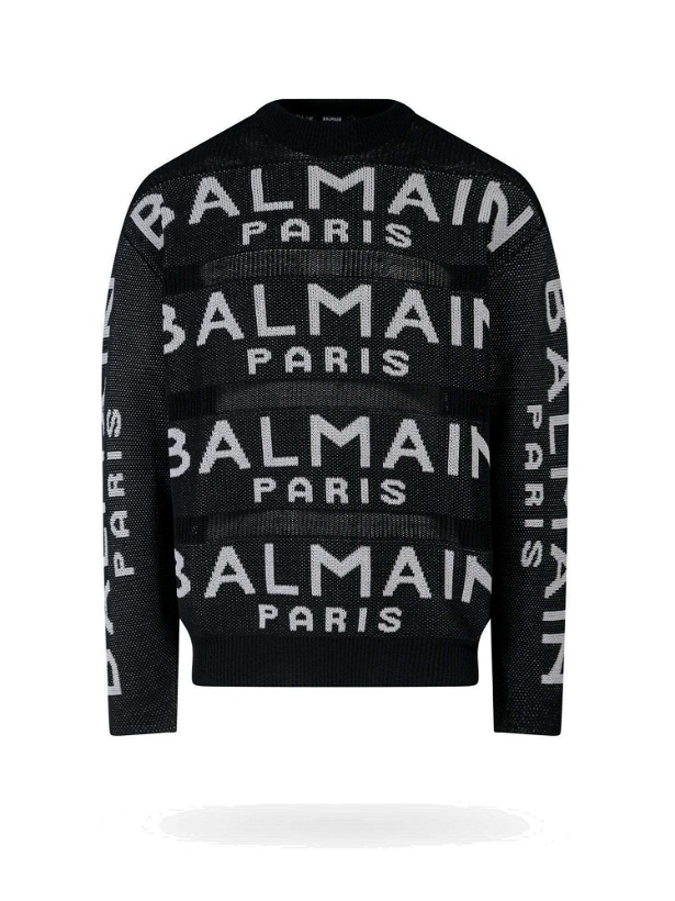 Photo: Balmain Sweater Black   Mens