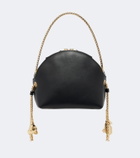 Erdem Flora leather top-handle bag