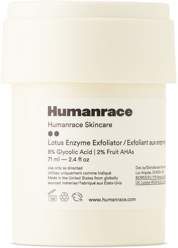 Photo: Humanrace Lotus Enzyme Exfoliator Refill, 2.4 fl oz