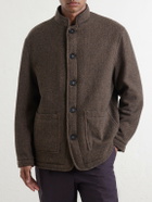 Massimo Alba - Chevrolet Reversible Herringbone Wool-Blend Jacket - Brown