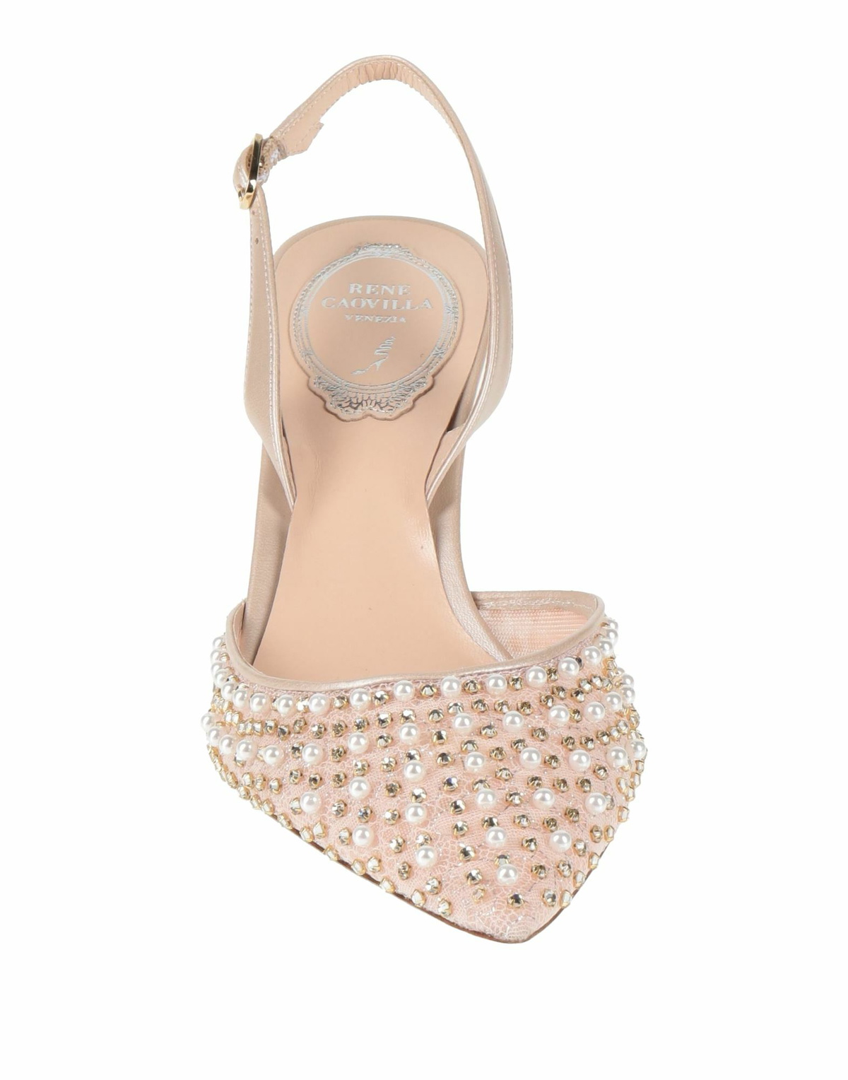 Rene' Caovilla Womens Pumps Blush
