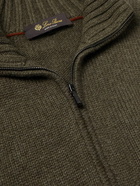 Loro Piana - Cashmere Half-Zip Sweater - Green