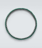 Shay Jewelry 18kt gold bracelet with emeralds