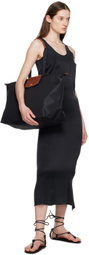 D'heygere Black Longchamp Edition Travel Tote