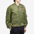 Maharishi Men's Tour Dragon Map MA1 Jacket in Olive