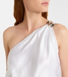 Ralph Lauren Collection Posie one-shoulder satin gown
