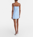 Shushu/Tong Gingham cotton minidress