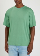 Studio Nicholson Wool-jersey T-shirt Green Light