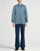 Fedeli Mens Polo shirt Slate in Blue