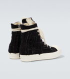 DRKSHDW by Rick Owens - Distressed denim sneakers