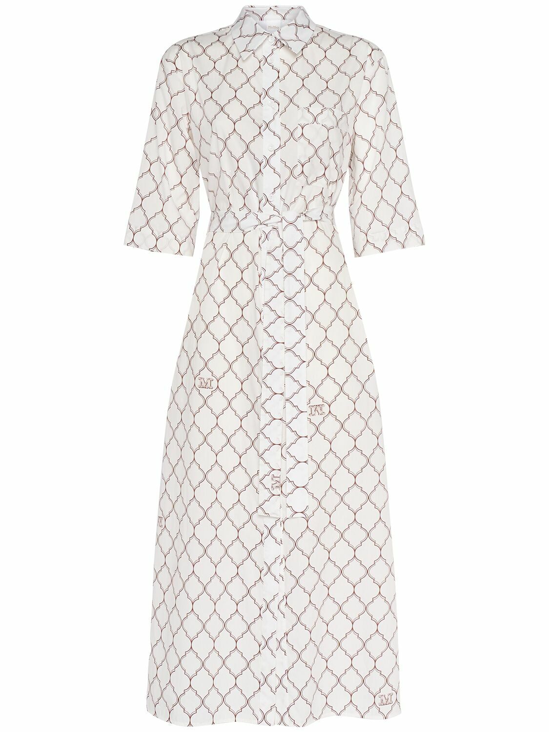 ★Max Mara★Daniel プリントコットンポプリンロングドレス 230316_fr4_1_2.jpg
