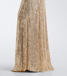 Jenny Packham Kiku embellished gown