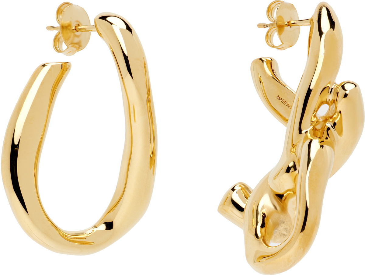 Givenchy Chain Link Asymmetric Earrings