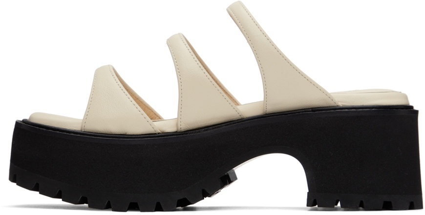 Marge Sherwood Off-White Platform Sandals