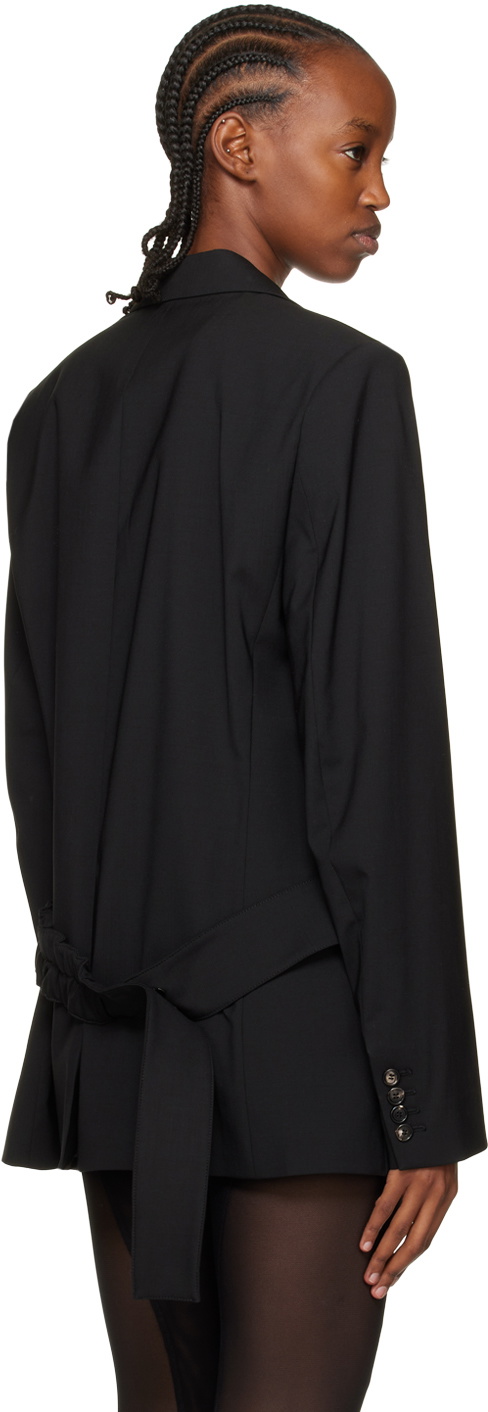 Nensi Dojaka Black Tailored Blazer