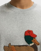 Edmmond Studios DUCK HUNT Grey Mens Sweatshirt