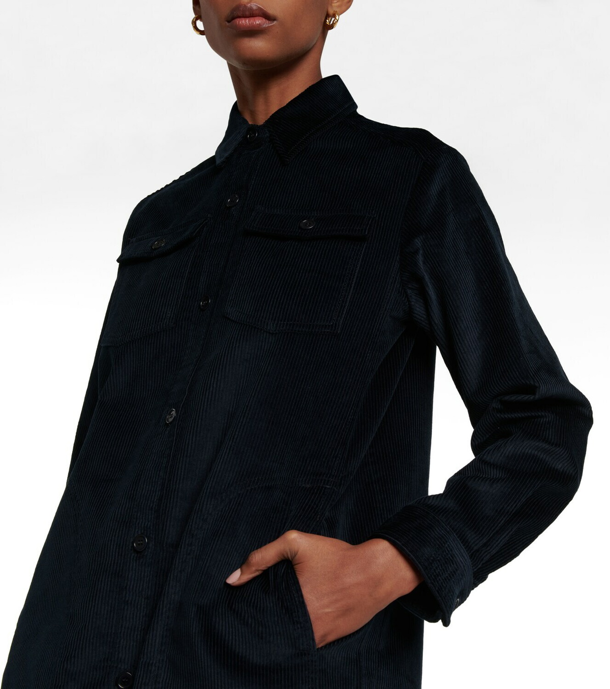 A.P.C. - New Boy corduroy shirt dress A.P.C.
