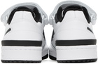 adidas Originals White & Black Forum Sneakers