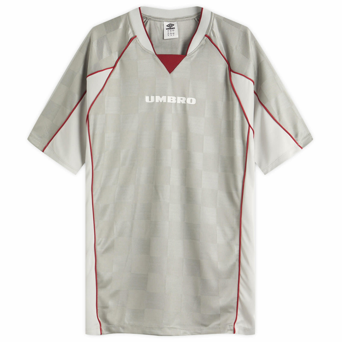 ★Umbro Taped Digi Long Sleeve Jersey 関税込★ Umbro Long sleeve White Checker Collard Jersey Shirt Soccer